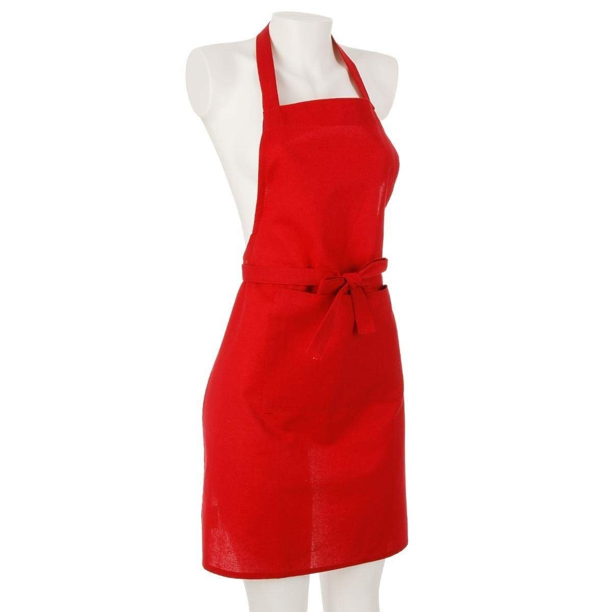 Delantal con Bolsillo Atmosphera Rojo Algodón 60 x 80 cm